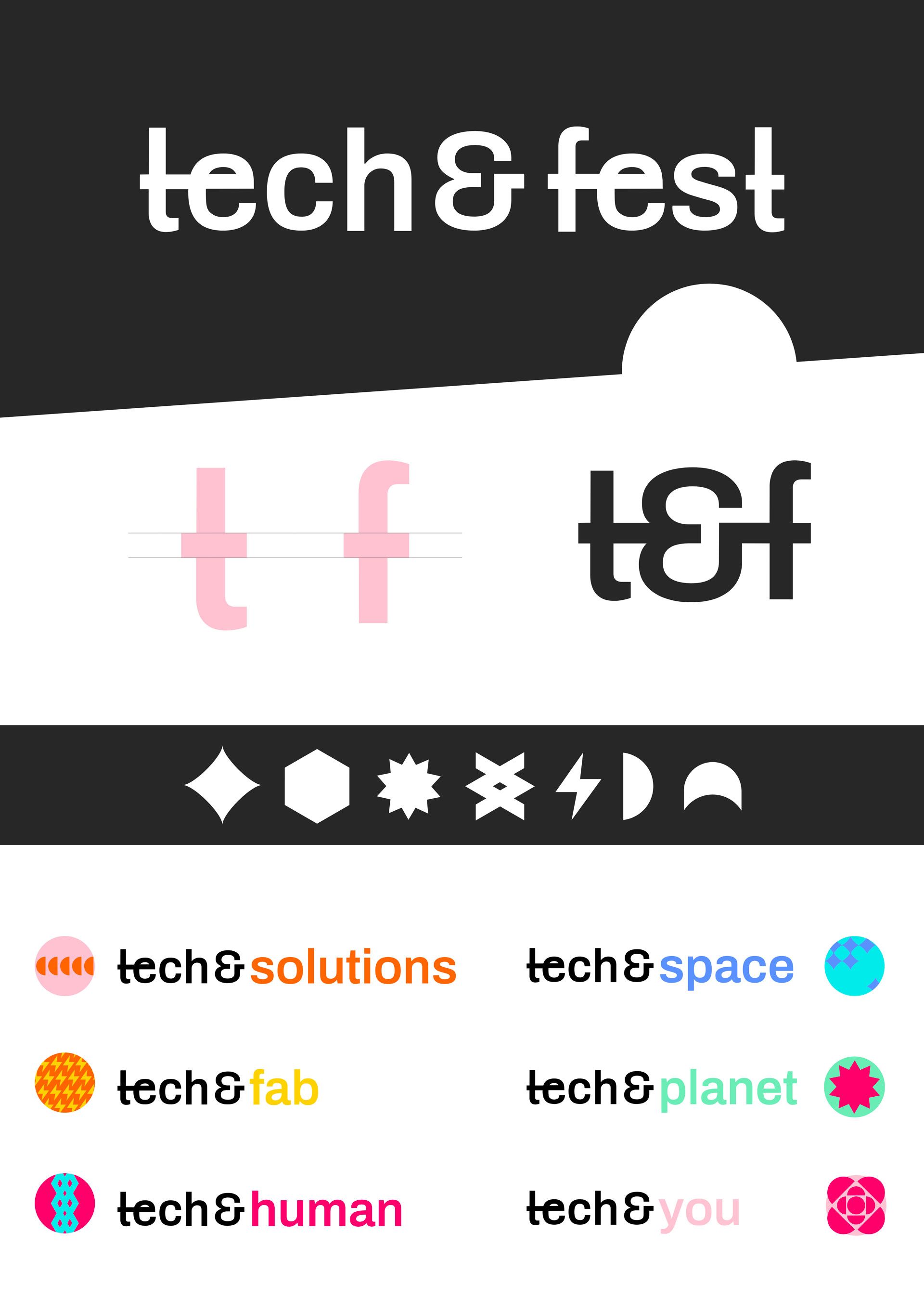 Tech&Fest identité visuelle
