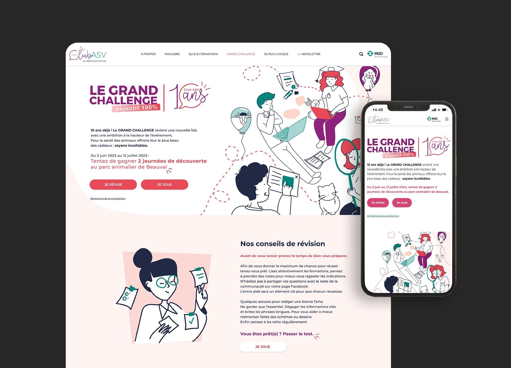 CLUB-ASV one-page grand challenge